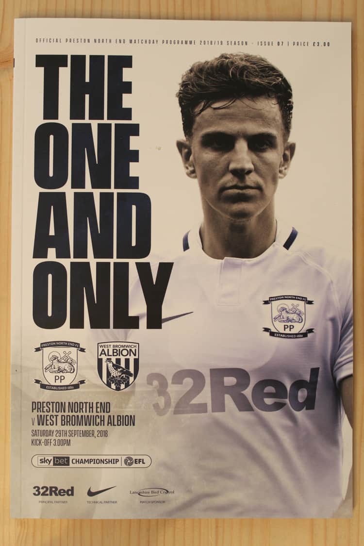 Preston North End FC v West Bromwich Albion FC 